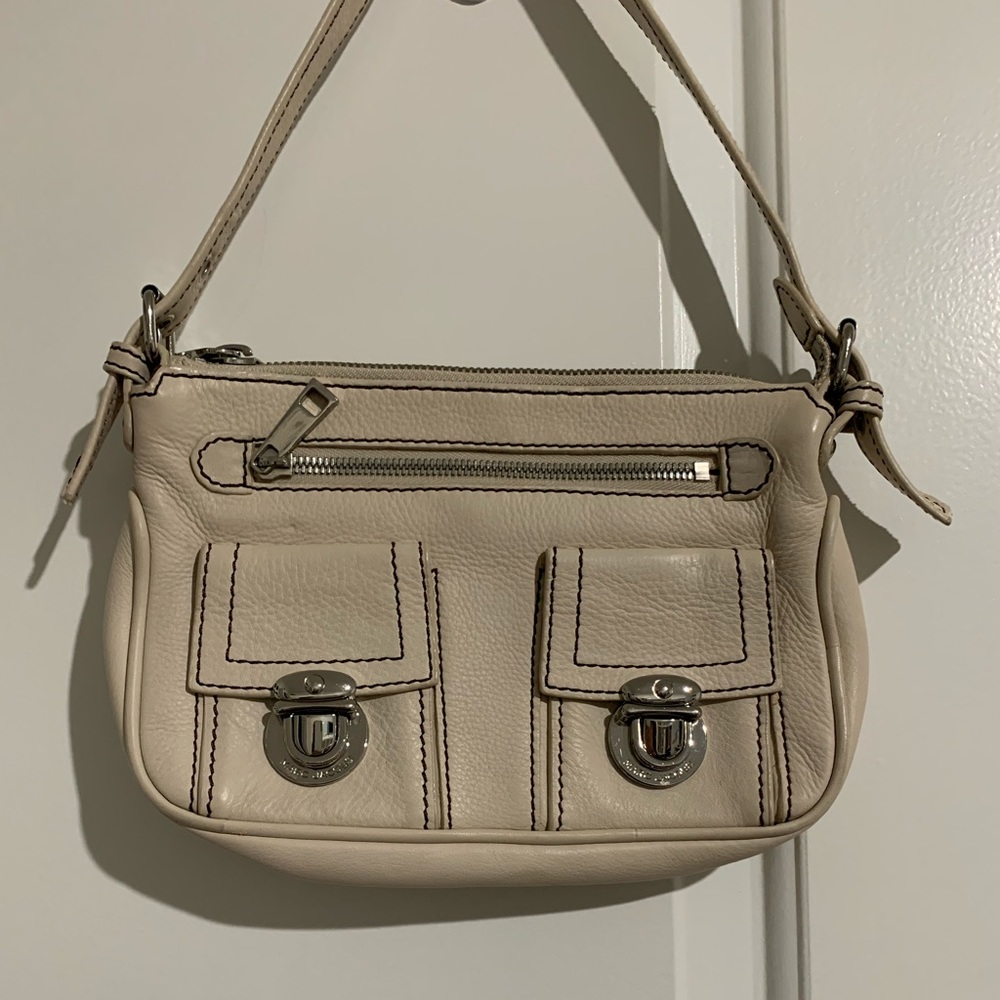 marc jacobs white vintage handbag